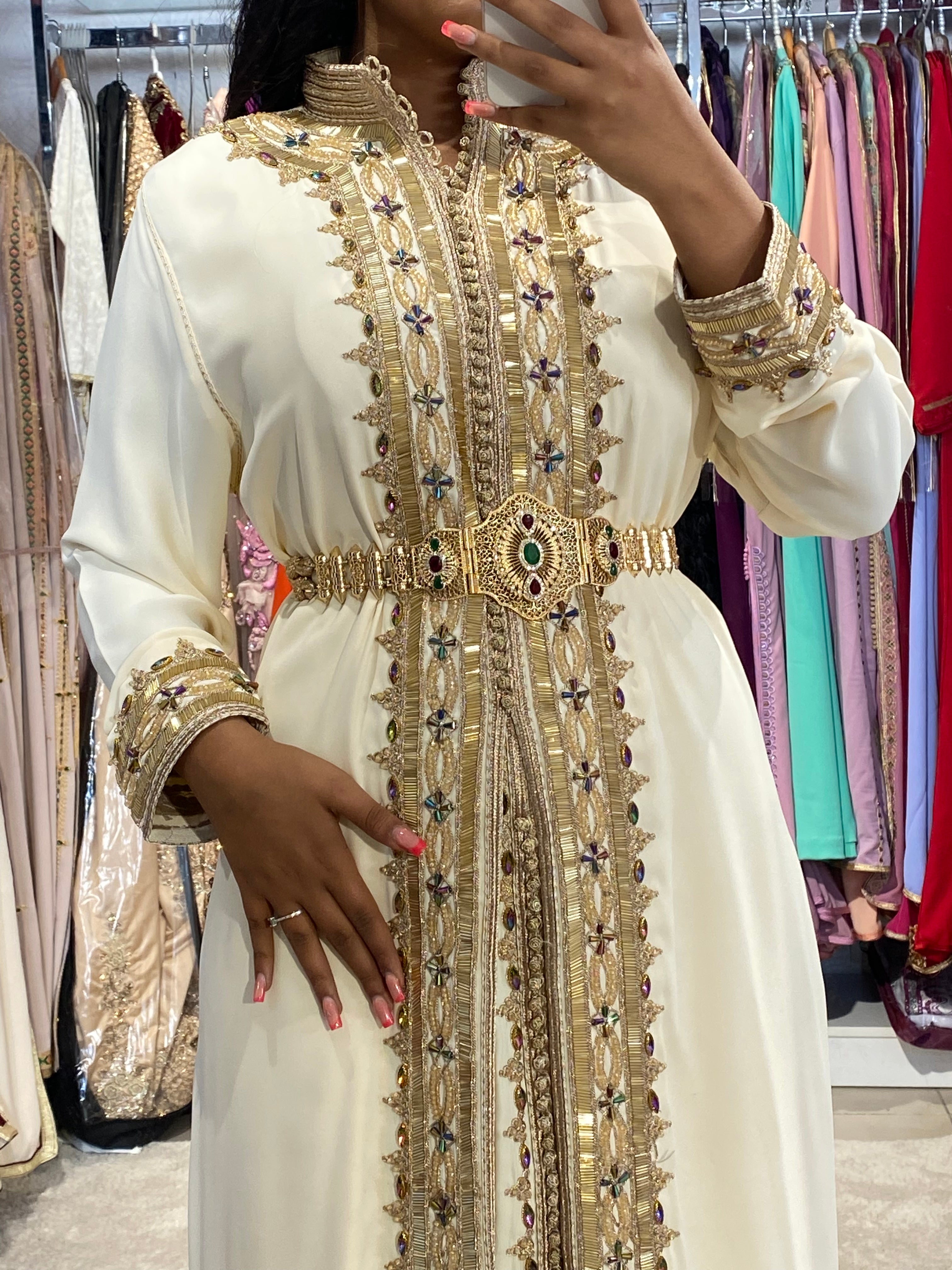 Caftan best sale col officier